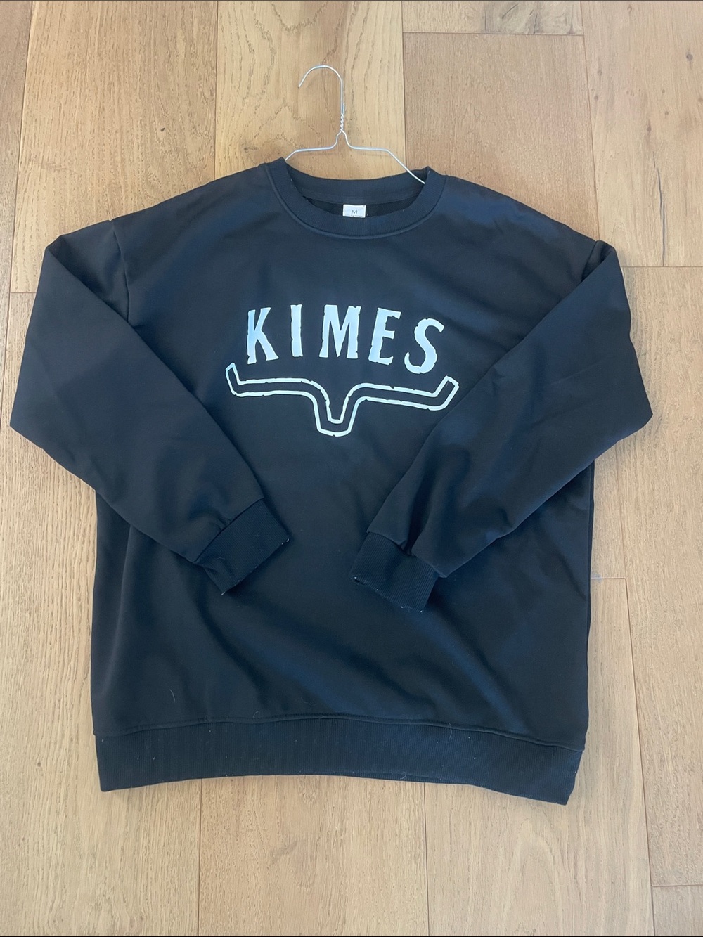 Offbrand Kimes Ranch Black Crewneck Sweatshirt
